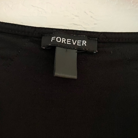 Forever 21 Women’s Babydoll Sleeveless Black‎ Dress Size XL​ - Picture 5 of 8